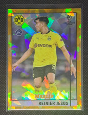 2020 Merlin UCL Gold Atomic Refractor /50 Reinier Jesus #92 Rookie RC comprar usado  Enviando para Brazil