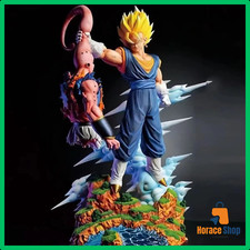 ✅ Figurine Dragon Ball Z Vegeto vs Buu 28cm 2 Têtes Statue DBZ Collector na sprzedaż  Wysyłka do Poland