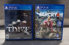 Jogos Thief And Far Cry 4 edição completa PlayStation 4 testados, usado comprar usado  Enviando para Brazil