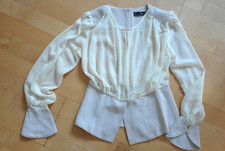 Ausgefallene bluse beige gebraucht kaufen  Saarbrücken