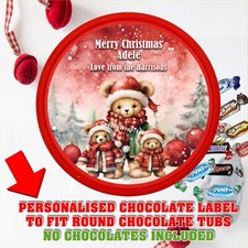 Personalised christmas chocola for sale  COVENTRY