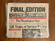 Washington star newspaper for sale  Arlington