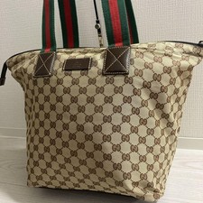 Gucci canvas sherry d'occasion  Expédié en Belgium
