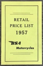 Bsa motorcycles usa for sale  LEICESTER