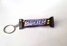 Chaveiro SNICKERS barra de chocolate novidade Indonésia 3D Snickers 3" fofo comprar usado  Enviando para Brazil