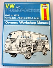 VW VOLKSWAGEN 1600 Transporter Car Workshop Manual 1982 #ISBN 0856966606 comprar usado  Enviando para Brazil
