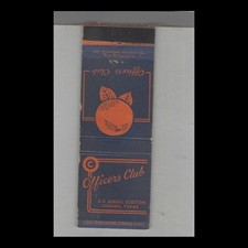 Matchbook cover officers for sale  Raymond