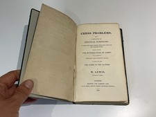 Chess Problems, One Hundred Ends Of Games, W Lewis, 1827. Old Chess Book comprar usado  Enviando para Brazil