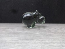 Small glass hippo for sale  SUTTON