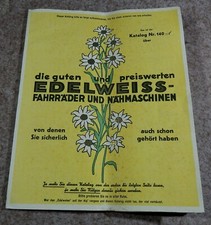 Katalog fahrrad edelweiß gebraucht kaufen  Erolzheim