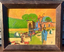 Ancien tableau vue d'occasion  Dompierre-sur-Mer