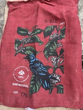 Hessian coffee sack for sale  CIRENCESTER
