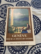 SCHWEIZ SUISSE - GENEVE - Patek Philippe guide 16 Pages - Art Deco 1920 Brochure comprar usado  Enviando para Brazil