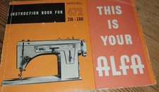 Alfa sewing machine for sale  NORTH BERWICK