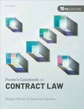 Poole casebook contract for sale  ROSSENDALE