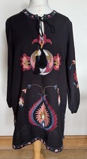 Zara embroidered dress for sale  UTTOXETER
