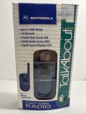Rádio LCD bidirecional antigo Motorola TalkAbout Plus 14 canais alcance de 2 milhas TESTADO, usado comprar usado Rádio LCD bidirecional antigo Motorola TalkAbout Plus 14 canais alcance de 2 milhas TESTADO, usado comprar usado  Enviando para Brazil