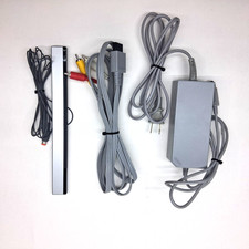Conjunto de cabos para Nintendo Wii cabo de alimentação cabo AV sensor barra pacote original do fabricante original, usado comprar usado Conjunto de cabos para Nintendo Wii cabo de alimentação cabo AV sensor barra pacote original do fabricante original, usado comprar usado  Enviando para Brazil