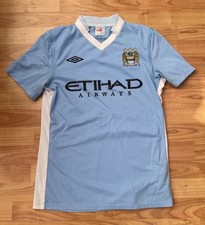 Usado, Camisa masculina Umbro Manchester City 11/12 Home pequena (36) comprar usado  Enviando para Brazil