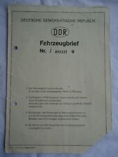 Kfz brief etz250 gebraucht kaufen  Görlitz