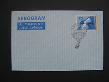 SUÉCIA, aerograma CTO FDC 1968, mapa canc. balão comprar usado  Enviando para Brazil