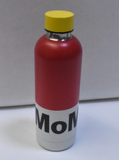 Garrafa de água de aço inoxidável MoMA vermelha/amarela isolamento térmico isolada a vácuo comprar usado  Enviando para Brazil