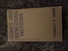 Juegos y métodos recreativos de Charles F. Smith - 1925 vintage HC segunda mano  Embacar hacia Mexico