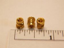 100 Tri Star / RAF Electronic Hardware 632X250C 6-32 Brass Threaded Inserts comprar usado  Enviando para Brazil