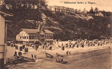 Vista Del Balneario De Sellin En Rügen Tarjeta Postal AK comprar usado  Enviando para Brazil