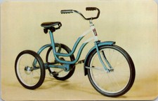 Cartão postal G45 publicidade bicicleta triciclo bicicleta sem correntes não usado, usado comprar usado  Enviando para Brazil