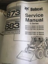 BobCat 873.883 minicarregadeira serviço de oficina em profundidade, livro manual de reparo  comprar usado  Enviando para Brazil
