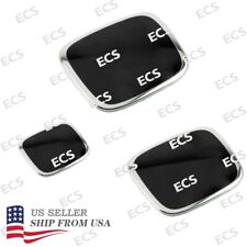 Estilo genuíno preto 3 peças emblema emblema dianteiro traseiro Civic Si Coupe Accord Sedan comprar usado  Enviando para Brazil