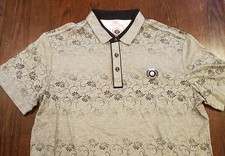 Camisa polo golfe Envoy London esporte importado Reino Unido estampa da moda GG nova sem etiquetas comprar usado  Enviando para Brazil