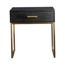 Black bedside table for sale  HYDE