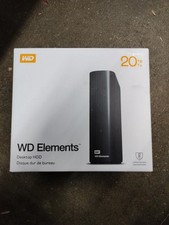 Disco rígido externo Western Digital 20TB WD Elements desktop-WDBWLG0200HBK-NESN comprar usado  Enviando para Brazil