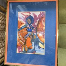 Water color blue for sale  Corcoran