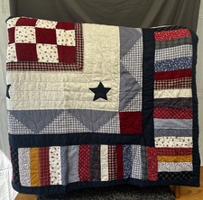 Patriotic patchwork quilt for sale  Tyrone