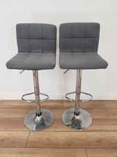 Bar stools grey for sale  BRISTOL