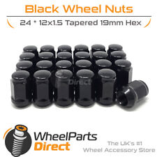 Wheel nuts black for sale  MALDON