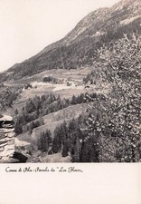 1480) CARTOLINA CONCA PILA PEROULA FLEURS ALBERGO RISTORANTE AOSTA na sprzedaż  Wysyłka do Poland