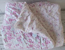 Edredom floral rosa reversível Simply Shabby Chic bebê~algodão~72x80 comprar usado  Enviando para Brazil