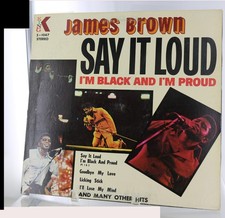 James Brown Say It  Loud I'm Black and I'm Proud. LP Album on King Records comprar usado James Brown Say It  Loud I'm Black and I'm Proud. LP Album on King Records comprar usado  Enviando para Brazil