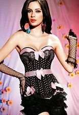 Black pink polka for sale  STOCKPORT