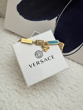 Versace Medusa Złota regulowana bransoletka Nowa z pudełkiem, używany na sprzedaż  Wysyłka do Poland