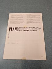 Planos de gabinete de armas da Western Pine Association década de 1970  comprar usado  Enviando para Brazil