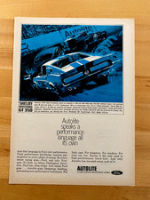 1967 anúncio impresso autolite Ford Shelby Mustang GT350 comprar usado  Enviando para Brazil
