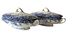 Blue white lidded for sale  PRESTON