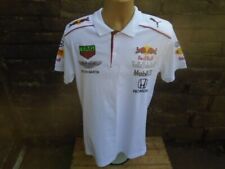 Camisa polo masculina de algodão Red Bull Racing F1 Team, Aston Martin, tamanho UK G, usado comprar usado  Enviando para Brazil