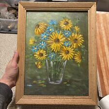 Vintage painting sunflower for sale  Tecumseh