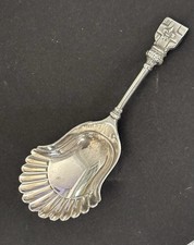antique silver caddy spoon for sale  UK